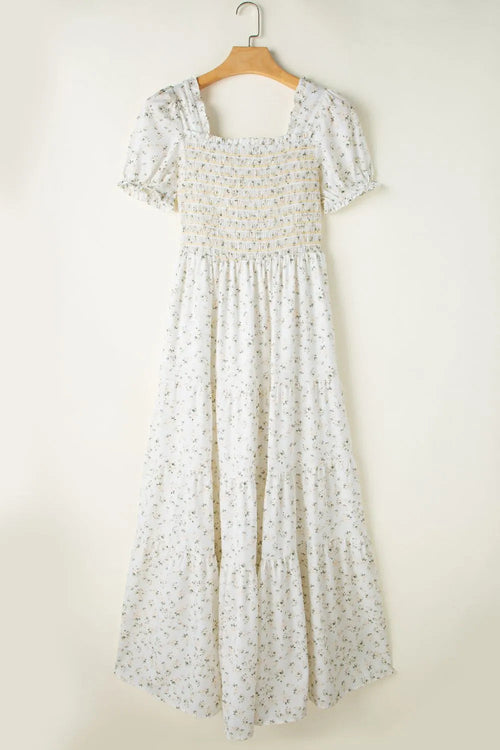 Floral Comfort Maxi Dress