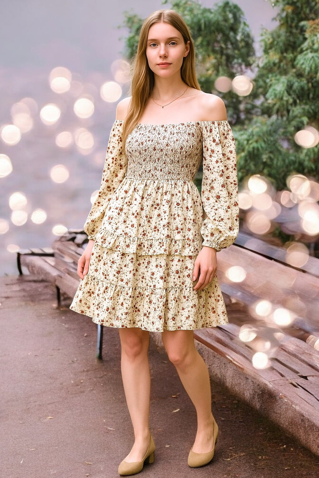 Chic Summer Ruffle Dress