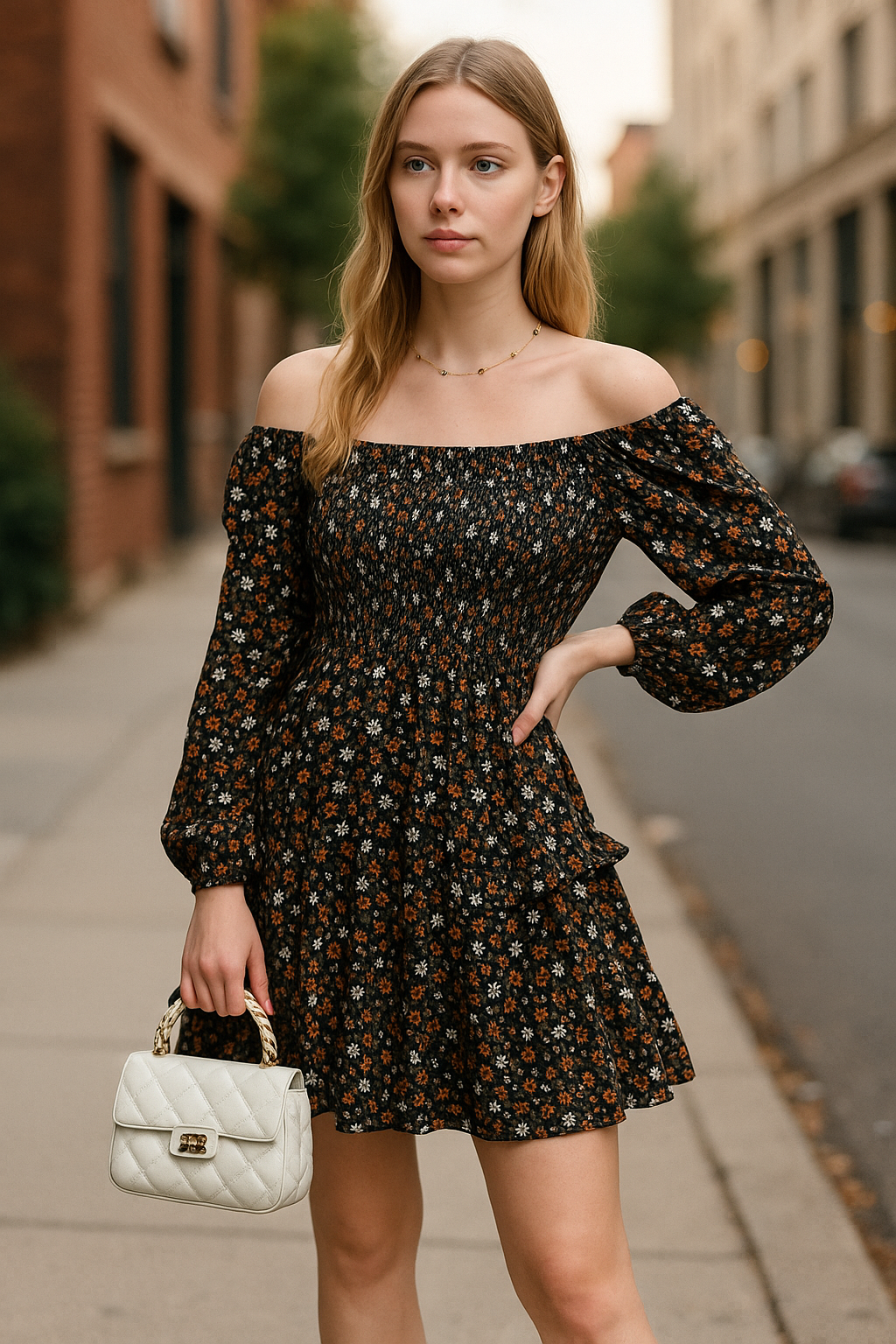 Chic Summer Ruffle Dress