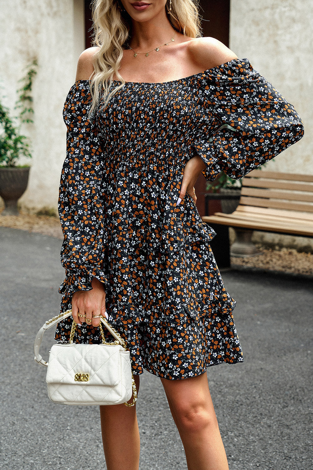 Chic Summer Ruffle Dress