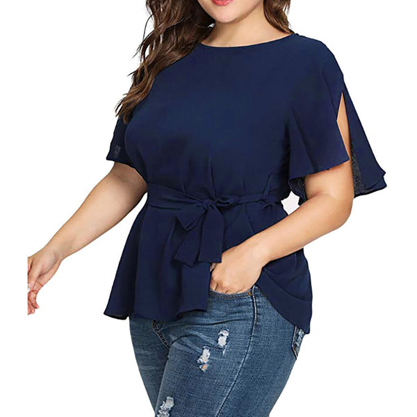 Casual Round Neck Top
