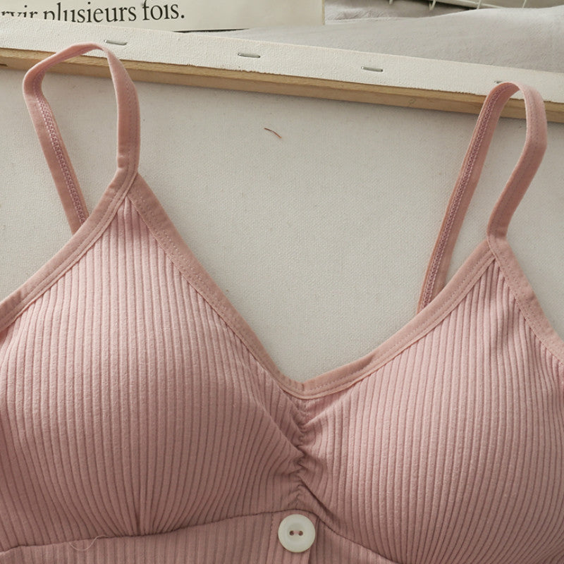 Woman Knitted Tank Top